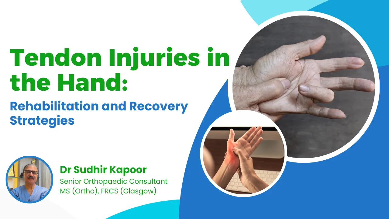 Tendon injuries in the hand treatment in Delhi